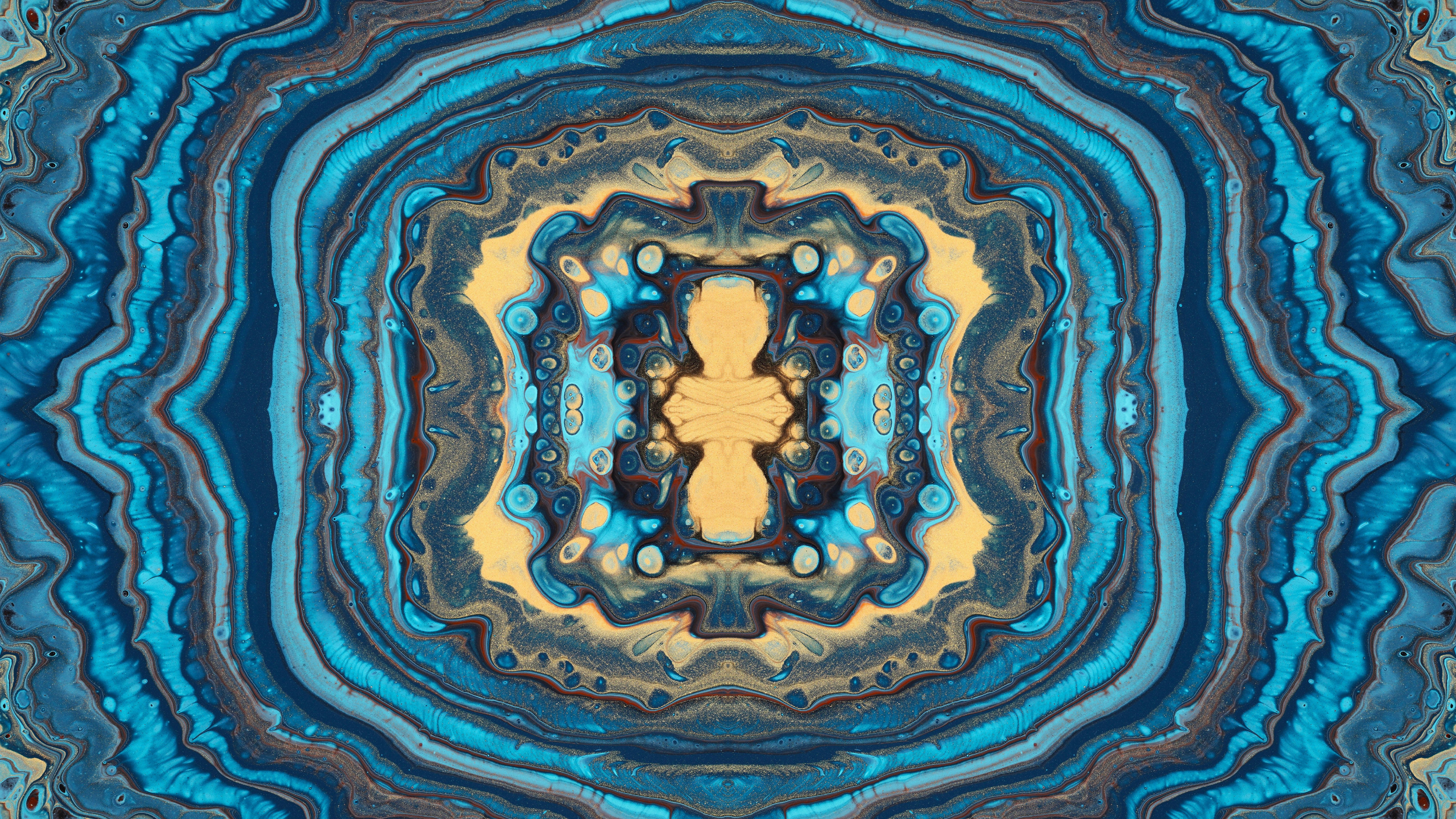 Abstract Blue Artwork